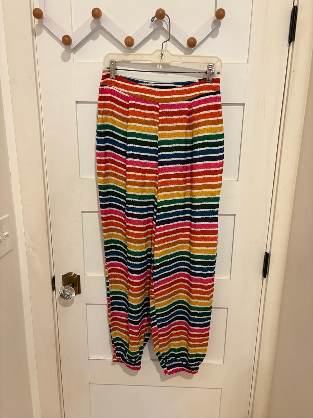 FARM Rio Multicolor Rainbow Stripe  Jogger Pants